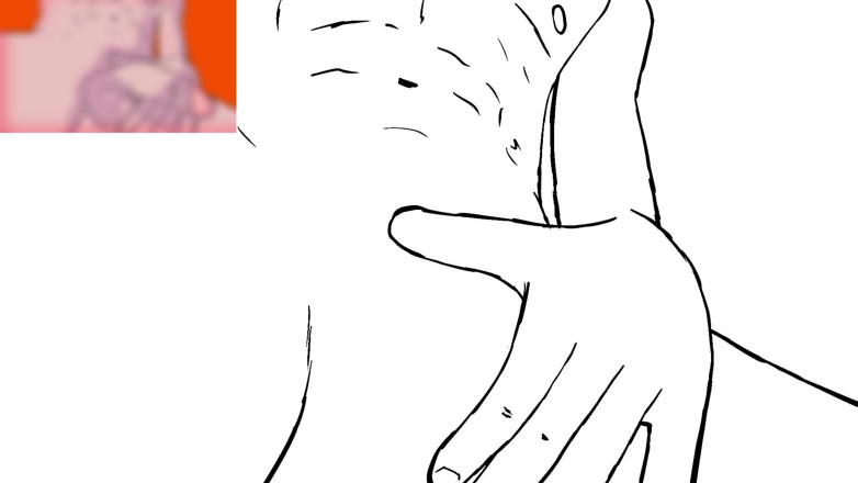 Gay violet rain: Dick and Muscle Growth Animation Timelapse