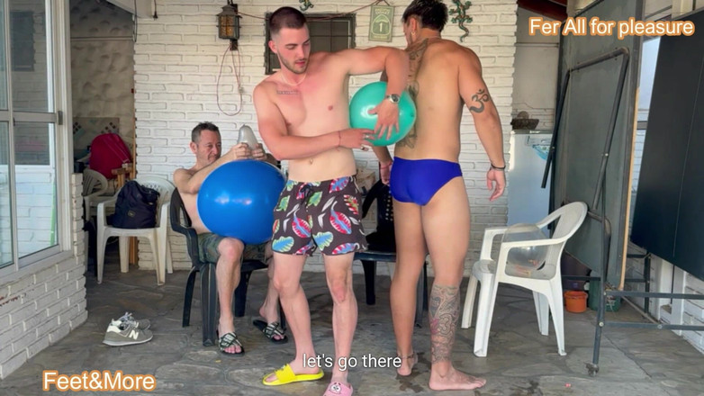 Fer All for pleasure: Brincando quente com balões