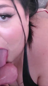 Anal kochający BBW ssie spermę