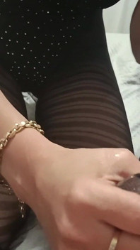 Feticismo Del Collant. MILF Succhia Un Cazzo Nel Nylon E Lo Fa Venire POV