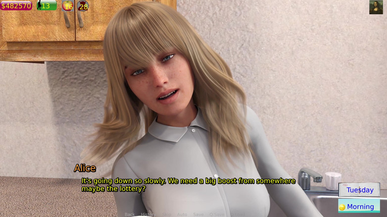 Wickedgammes studio: Моя ненасытная жена Алиса Часть 15