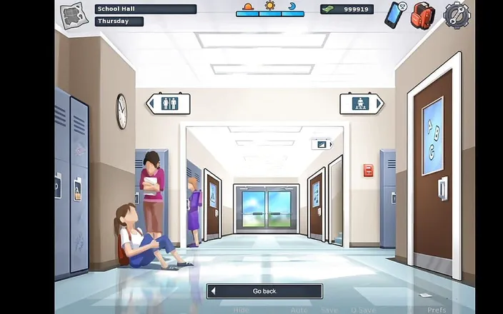 Lana Game plays: Summertime Saga Part 11 - Bathroon Fun.
