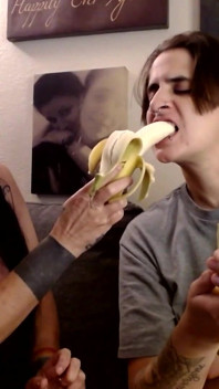 Lesbian Eating Bananas