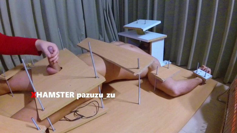 Pazuzu_zu: Femdom feet tickling and tease. Handjob with ruined orgasm