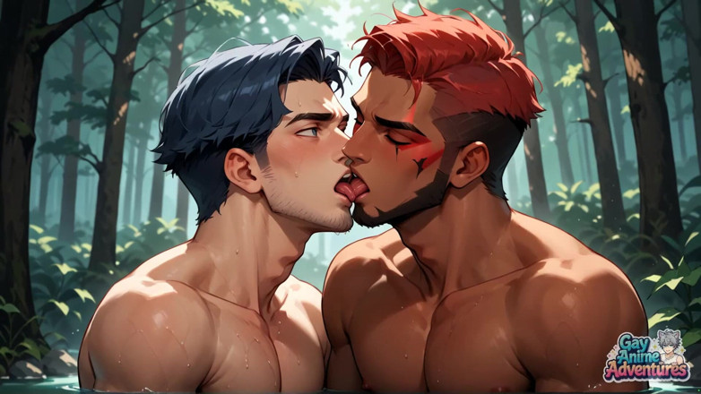 Gay Anime Adventures: Мускулистый любовник гей удовлетворяет, выпуск: парящийся гей Гонзо порно! для самых горячих лесных встреч, только самых горячих