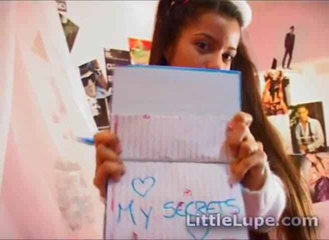 Little Lupe: Little Lupe teen masturbation