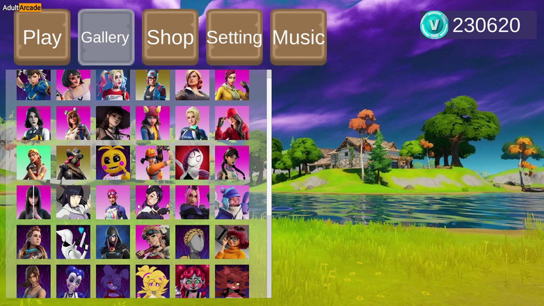 LewdArcade: Koleksi galeri adegan seks Forthub bahagian 02 - permainan lucah parodi fortnite