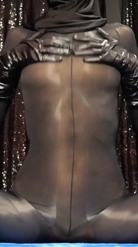 Worshipping My Encased Tits