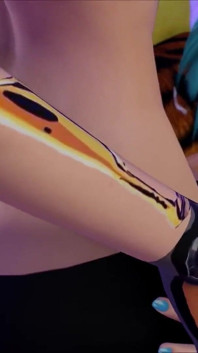 Futa na Girl Moxex 2 - Animace