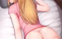 Velvixian_2D: Ruby Hoshino allongée par derrière