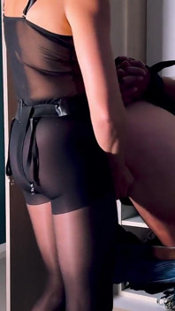 Fucked Him Before Work. Hardcore Pegging!