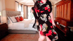 Compilation Stepsister Cheating in Her Private Room in Red Mini Dkirt White Legs