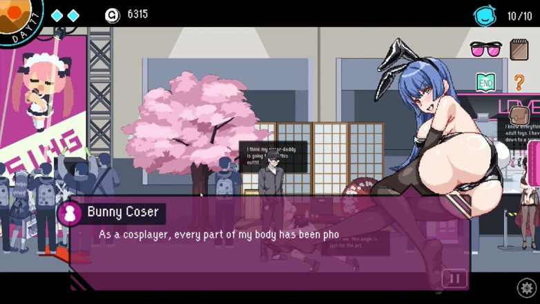 NSFWOtaku: Hentai Game - Sceny seksu coplay - cenzor