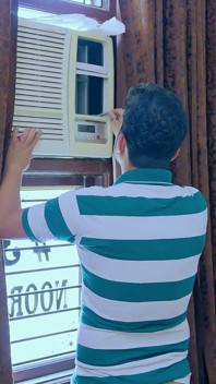 Bhabhi desi panas dikongkek keras oleh hamba AC semasa dia datang untuk membaiki