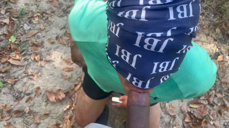 MaxArcane: Трахаю его без презерватива на улице с моим большим черным членом