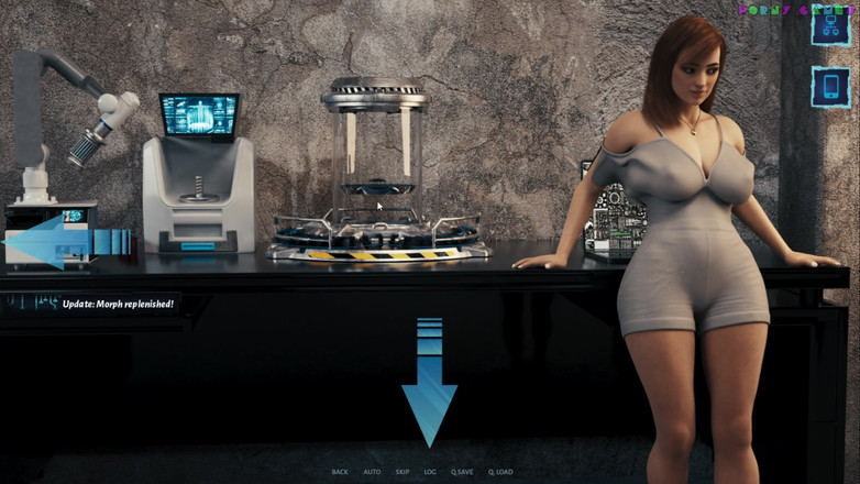 Porny Games: サイバネティック・セダクション・バイ・サウザンド - 女性たちとの和解 31