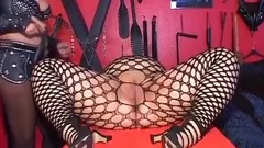 BBW German Whore Tied up and Dominated by Black Master