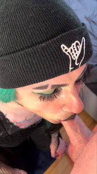 Super Sexy Goth Femboy Jade Madison Sucking and Fucking - Compilation 1