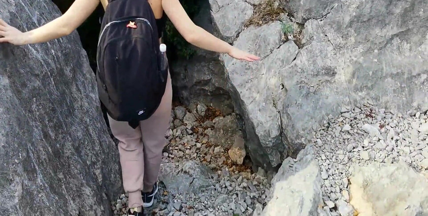 DickForStepSister: Walking to the Sea and Decided to Have Sex in...