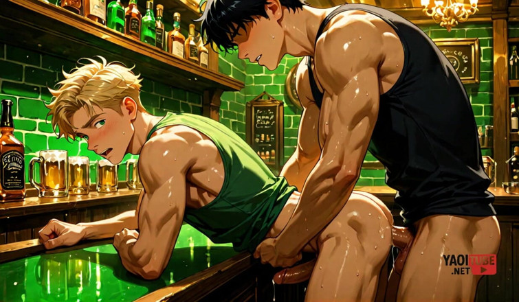 Yaoitube: Yaoi - blonde twink in een homobar-fotocollectie
