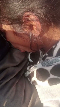 Sucked His Sweet Girlfriend's Cock in the Woods, Drained All the Water