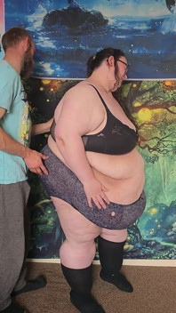SSBBW avskalad till underkläder del 1