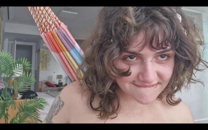 Candy Kush: Young, Big-assed, Lactating Babe Showing off From the Window and...
