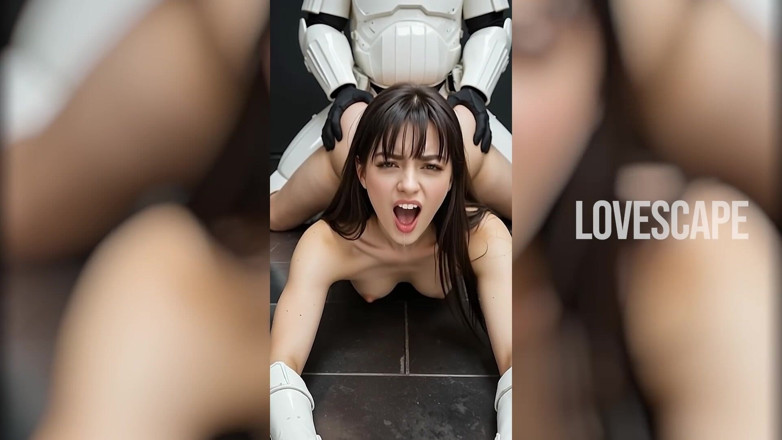 Lovescape: Stormtrooper GF Takes Two: Wild Trooper Threesome