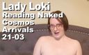 Cosmos naked readers: Lady Loki lendo nua o Cosmos Arrivals 21-03