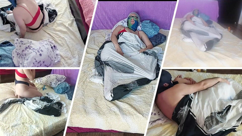 Mirsur: Smyslná masáž sexy páru s olejem na tělo. Předehra v...