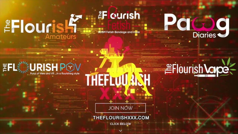 The Flourish XXX: Amadora Nataliya Crimson recebe bbc anal gangbang e fisted