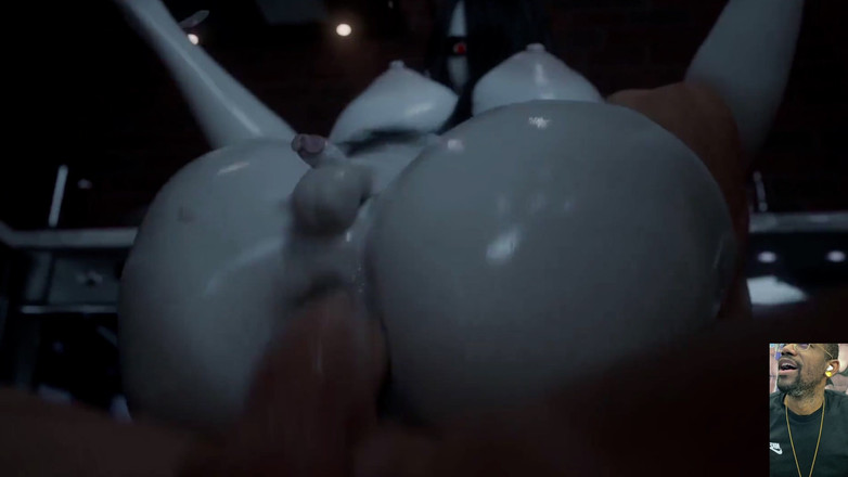 L6RD7BLU3 FUTA: Zakar transgender kecil Sadako dikongkek dubur, Tifa Deepthroat Zakar Aerith