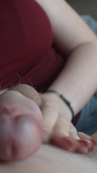 My Busty Wife Is the Goddess of Handjobs