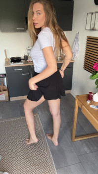 Lifting My Skirt for a Secret View