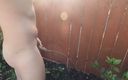 Russie good boy: Buck Naked Uncut Boy Peeing Where the Neighbor Can See.