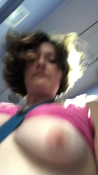 Power Pissing on the Train by Hot, Sexy, Hairy Hippy Rachel Wriggler - Who Loves Getting Her Amazing Tits Out!