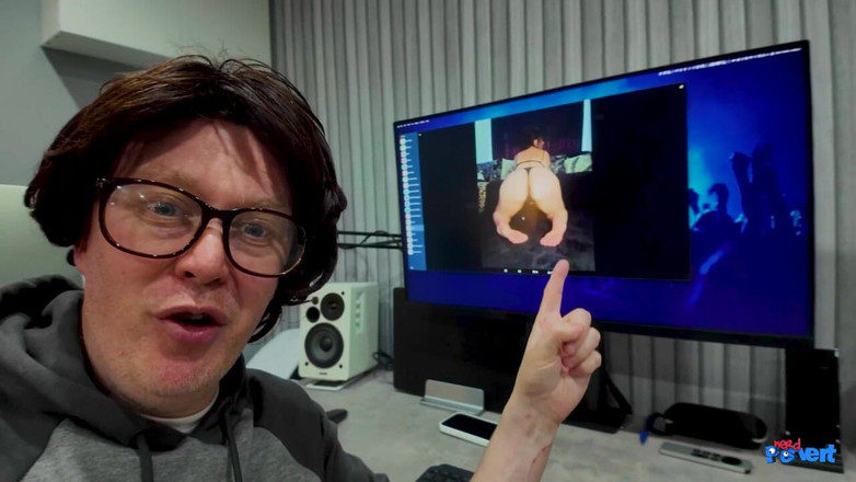 Nerd Pervert: Jayne Sins - penghisap zakar Goth kali pertama