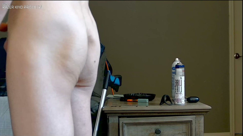 Upyoursex: Dillon Dough's Cute White Cock Closeup Doggystyle Balls Deep in...