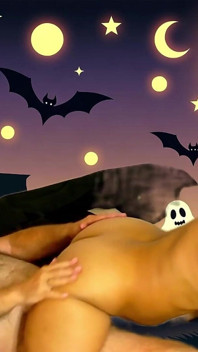 Heiße Halloween-Erinnerungen mit Garabas und Olga