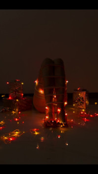 Just Me Pretending to Be Your Christmas Tree P.s. Feet Lovers Might Really Enjoy the Tease