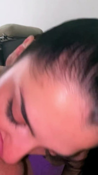 He cums in my mouth and makes me swallow