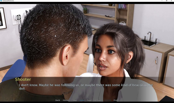 EroticKrisso: 南極大陸の熱い砂 - 小さな既婚者は浮気の仕方を知っていた