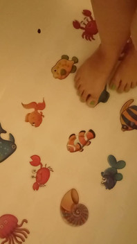 Stepping on My Fishies