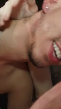 Twink red hair used raw in cruising rough