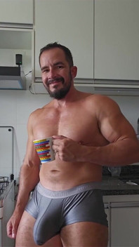 Giant Cock in Underwear