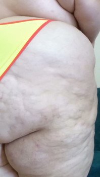 Throwback Super Sized Bikini Struggle