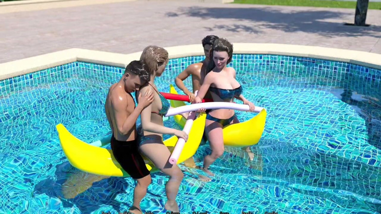 Johannes Gaming: AWAM # 32 Giocare con l'acqua riceve una sborrata