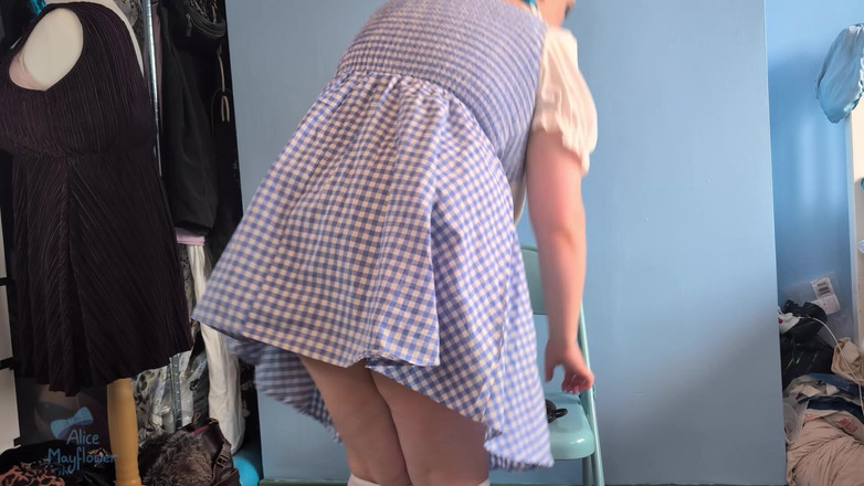 Alice_Mayflower_Scottish: Podwójne wyzwanie w innym wymiarze - solo girl