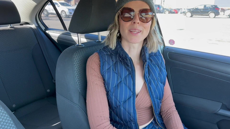 Serenity Cox: Public Cumming in Grocery Store with Lush Remote Controlled Vibrator