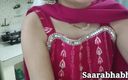Saara Bhabhi: Une bhabhi coquine baise avec son devar dans la cuisine,...